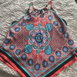 Ladies spaghetti strap blouse